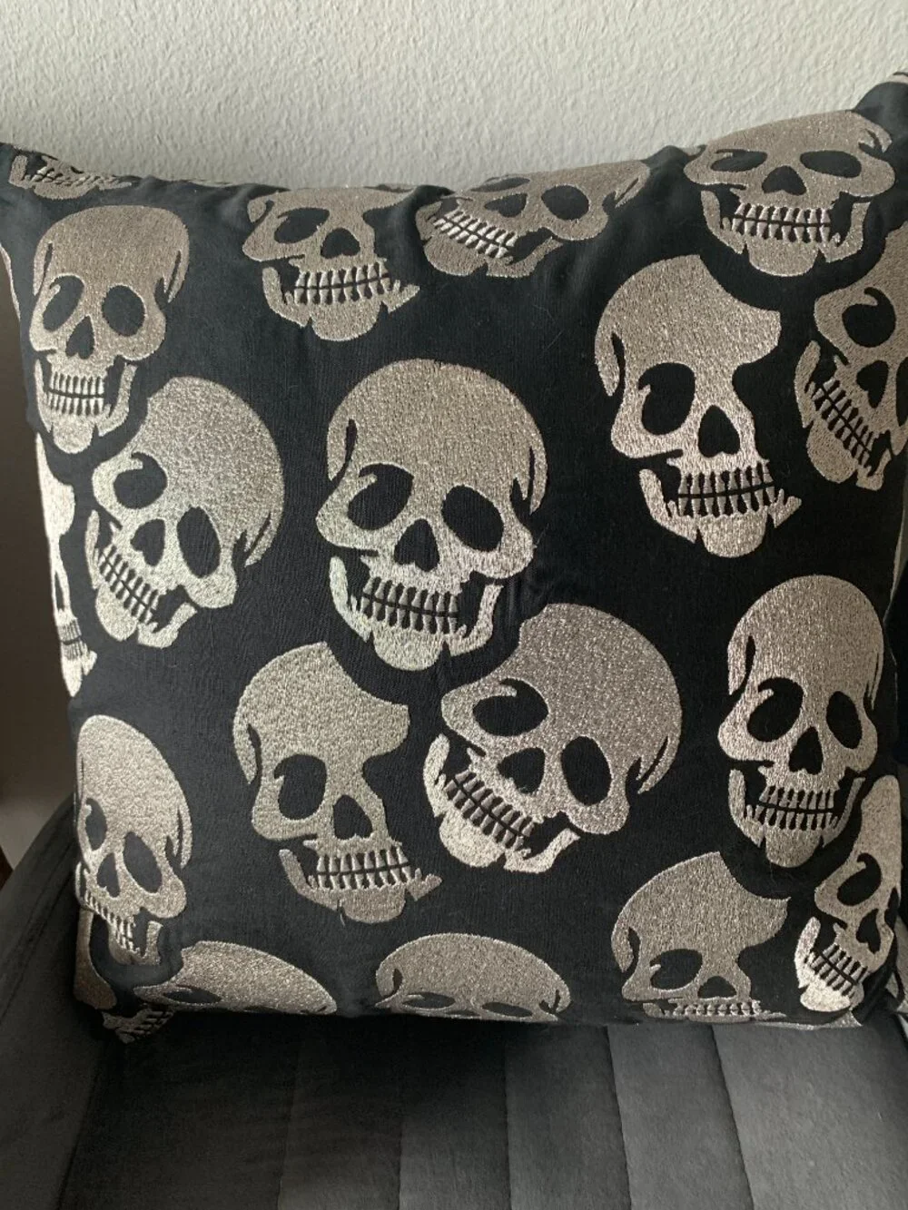 Z Gallery Large Skull Pillow